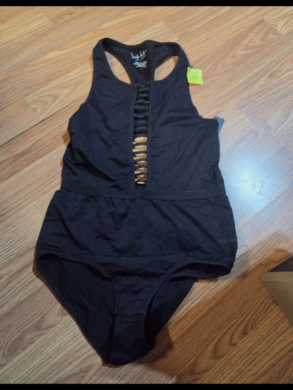 Caged One-Piece Body Suit Or Swimsuit with Ladder Front #0277